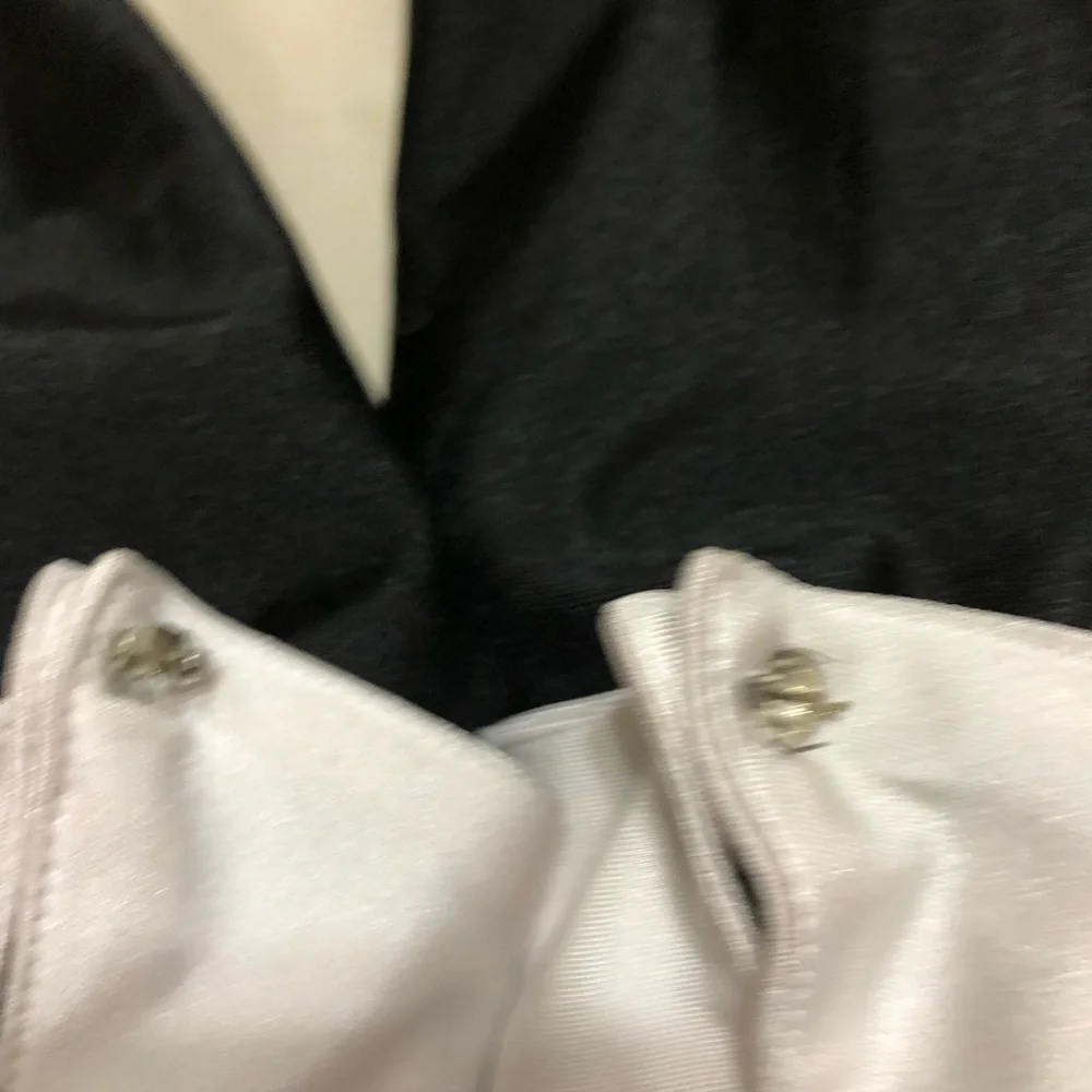 Black and White girls cuffed partial sleeves for dress up